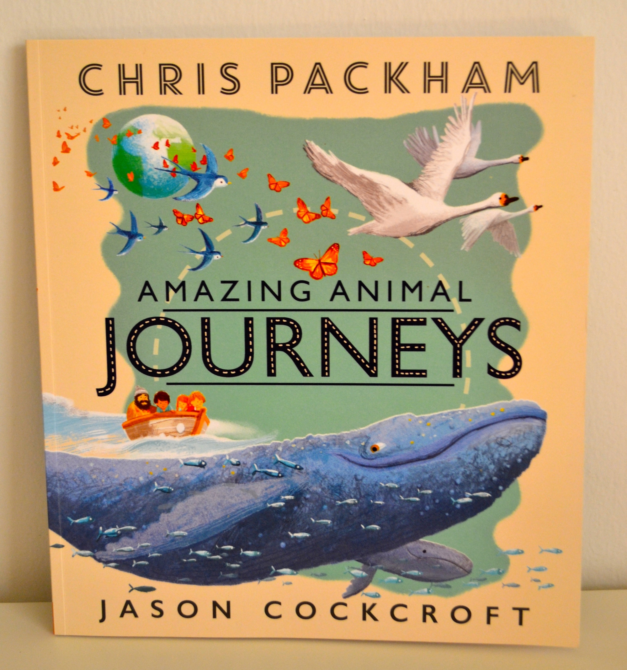 Amazing Animal Journeys by Chris Packham (Illustrations by Jason Cockcroft)  – Katy's Bookcase